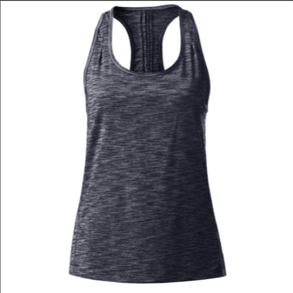 Lululemon Hot wave Tank Top Heathered Black - Picture 3 of 7